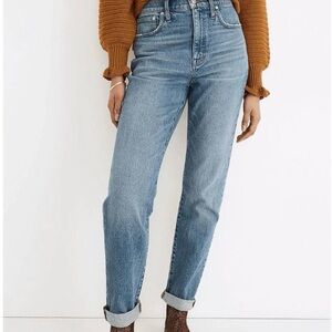 Madewell The High-Rise Slim Boyjean in Neal Wash Size 30 Tall